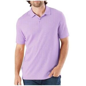 Member's Mark Men's Purple Classic Fit Stretch Cotton Pique Polo Size XL New